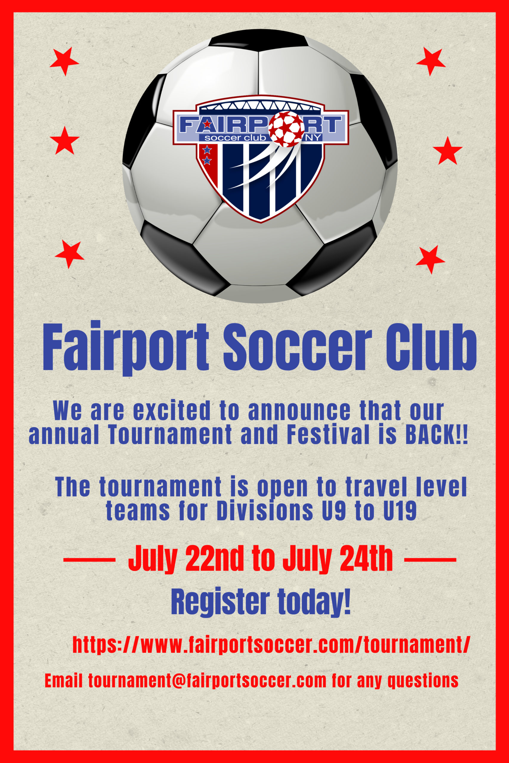 2022 Tournament Poster 2022 Tournament Poster