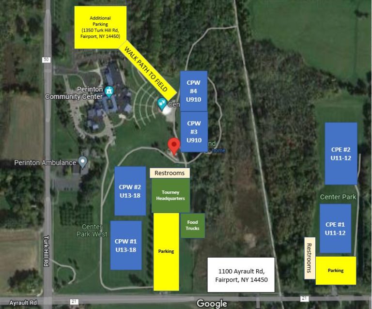 Field Maps Fairport Soccer Club